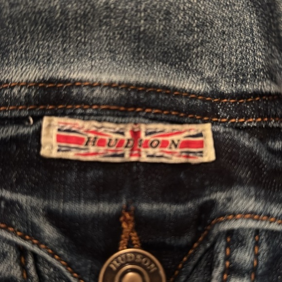 Hudson Girls Blue Jean Jacket Size S - Picture 5 of 5